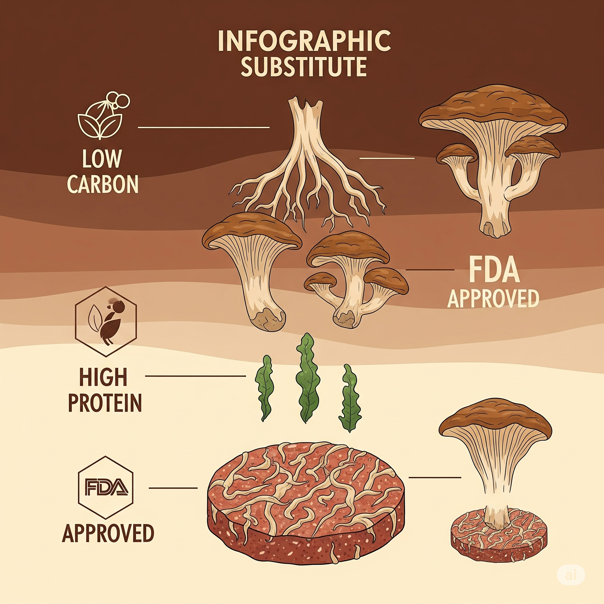 Fungi-based meat alternative protein